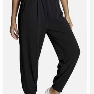 Dubgee by Whoopi NWT Navy Pleated Joggers S